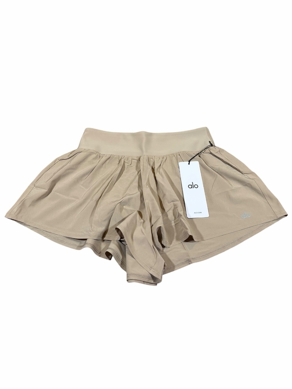 NWT ALO Victory Running Short *2” (Gravel) Size M